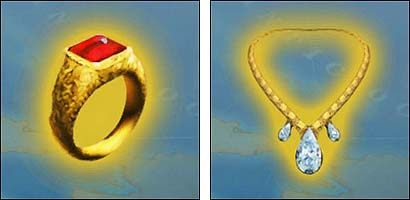 Ruby Ring i Diamond Necklace - Przedmioty (3) | Rozwój bohatera w Sid Meiers Pirates! - Sid Meiers Pirates! (2004) - poradnik do gry