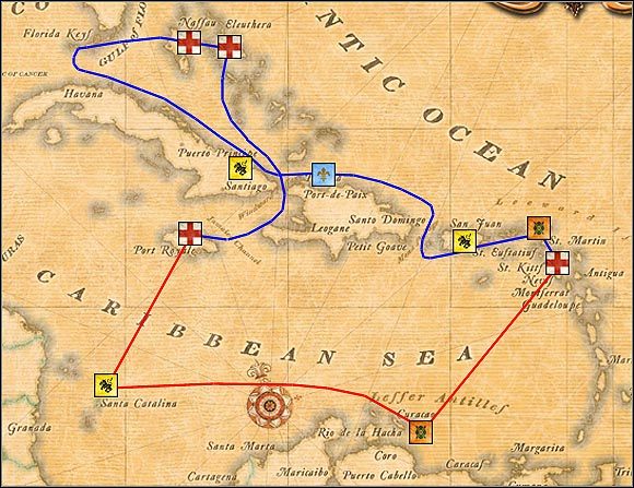 Mój bohater postanawia wyruszyć z St - Morale | Załoga w Sid Meiers Pirates! - Sid Meiers Pirates! (2004) - poradnik do gry