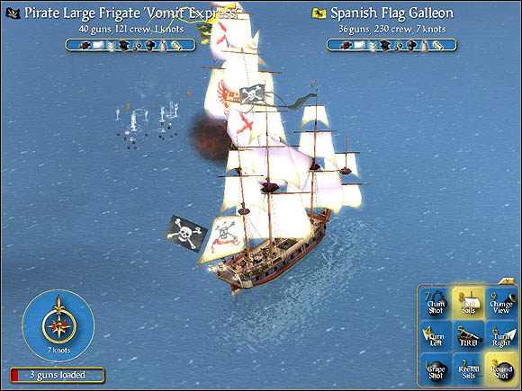 Atakujemy okręt markiza Montalbana - Pościg | Markiz Montalban | Sid Meiers Pirates! - Sid Meiers Pirates! (2004) - poradnik do gry