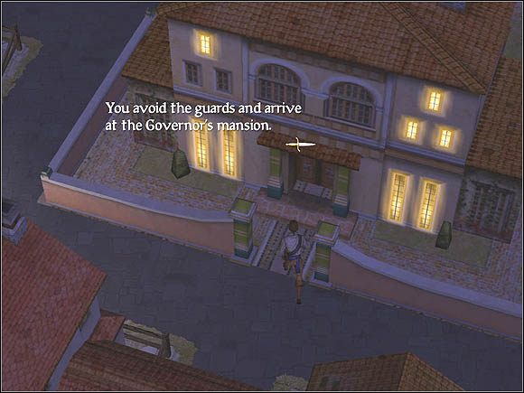 Docieramy do posiadłości gubernatora - Tajna wizyta w mieście | Rozmaitości | Sid Meiers Pirates! - Sid Meiers Pirates! (2004) - poradnik do gry