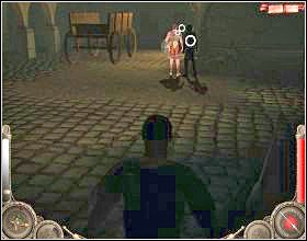 Idź ostrożnie przed siebie, uważając jednocześnie na patrolującego okolice strażnika [1] - Misja 6 (cz.1) | Augustus W służbie Cezara - Augustus: W służbie Cezara - poradnik do gry