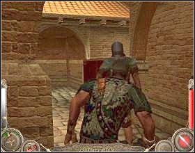 Kiedy znajdziesz się w ogrodzie, od razu pobiegnij do lewego narożnika przeciwległej ściany, gdzie znajdziesz napój leczniczy - Misja 10 | Augustus W służbie Cezara - Augustus: W służbie Cezara - poradnik do gry