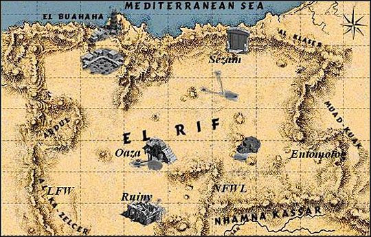 1 - [AKT I] Mapa wybrzeża Afryki - Jak rozpętałem II wojnę światową ... - poradnik do gry