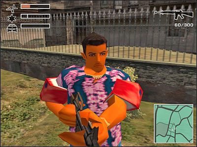 Timmy to wyluzowany gość z hawajską koszulą i skrzydełkami do pływania. - Timmy Vermicelli | Sekrety Driver 3 - Driver 3 - poradnik do gry