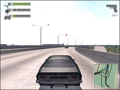 Wóz, który tym razem otrzymujesz prowadzi się bardzo średnio - Misja 7 - The Hit | Miami Driver 3 - Driver 3 - poradnik do gry