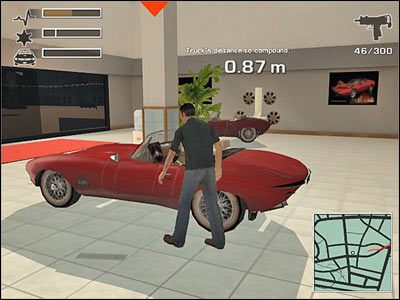 Zerknij na mapę, by obrać najkrótszą drogę do trzeciego samochodu - Misja 2 - Smash and Run | Nicea Driver 3 - Driver 3 - poradnik do gry