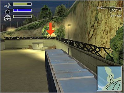 Teraz musisz dojechać tym olbrzymem do zaznaczonych na mapce doków - Misja 3 - 18-Wheeler | Nicea Driver 3 - Driver 3 - poradnik do gry