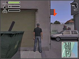 ... by następnie zahamować na ręcznym, odgradzając się od napastników i spokojnie ich eliminując zza rogu. - Misja 5 - Arms Deal | Nicea Driver 3 - Driver 3 - poradnik do gry