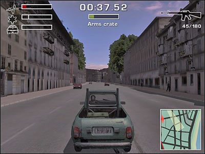 Misja skończy się, gdy odstawisz skrzynię na właściwe miejsce - Misja 5 - Arms Deal | Nicea Driver 3 - Driver 3 - poradnik do gry