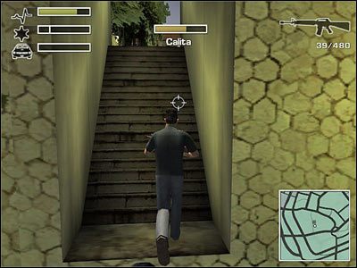 Calita każe Ci zabić Fabienne, która wsiadła do wozu i zaczęła uciekać - Misja 7 - Callita in Trouble | Nicea Driver 3 - Driver 3 - poradnik do gry