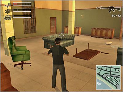 Przebij się przez kilka kolejnych pomieszczeń, uważając, by nie dać się nikomu zaskoczyć - Misja 8 - Rescue Dubois | Nicea Driver 3 - Driver 3 - poradnik do gry