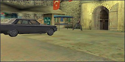 W środku czeka na Ciebie typowy, strzelankowy etap - Misja 3 - Another Lead | Istambuł Driver 3 - Driver 3 - poradnik do gry