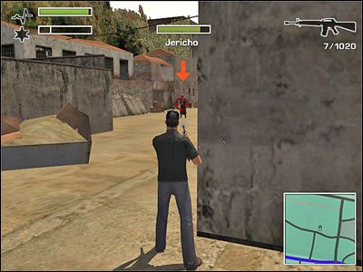 Ten wielce efektowny pojedynek rozgrywamy stojąc sobie za narożnikiem budynku i wychylając się, by kropnąć naszego arcywroga - Misja 7 - Chase the Train | Istambuł Driver 3 - Driver 3 - poradnik do gry