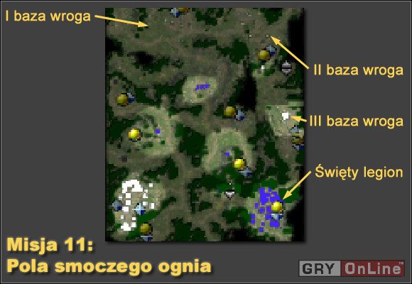 Aby zwyciężyć w tej misji powinniśmy oprzeć się na jednostkach latających (Valkiriach, Feniksach i paroptakach) - Misja 11 | Kampania Cesarstwa | Armie Exigo - Armie Exigo - poradnik do gry