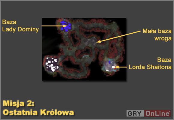 Zaraz po rozpoczęciu misji zostaniemy zaatakowani przez wojska Lorda Shaitona - Misja 2 | Kampania Przeklętych | Armie Exigo - Armie Exigo - poradnik do gry