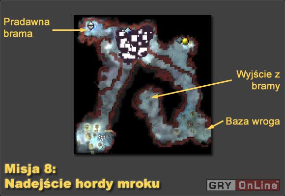 Pierwsza część misji polega na obronie bazy by wróg nie zabił Kerana podczas przemiany - Misja 8 | Kampania Przeklętych | Armie Exigo - Armie Exigo - poradnik do gry