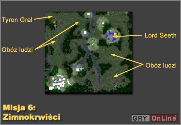 Na początku wybudujmy po 5 Totemów przy północnym i wschodnim wejściu do naszej bazy - Misja 6 | Kampania Zwierzoludzi | Armie Exigo - Armie Exigo - poradnik do gry