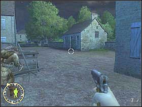 Po dłuższym biegu dotrzecie do miejsca, w którym zebrała się reszta drużyny - Rozdział 2 - Rendezvous with Destiny | Rozdziały 1 i 2 - Brothers in Arms: Road to Hill 30 - poradnik do gry