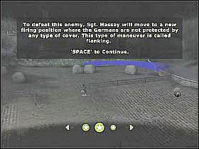 Podbiegnij do znajdującego się przed Tobą murku - Silence the Guns (1) | Rozdział 3 | Brothers in Arms Road to Hill 30 - Brothers in Arms: Road to Hill 30 - poradnik do gry