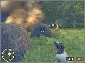 Podejdź do jednego z poległych żołnierzy i podnieś trzymany przez niego karabin (gra wykona tę czynność w sposób automatyczny) - Silence the Guns (1) | Rozdział 3 | Brothers in Arms Road to Hill 30 - Brothers in Arms: Road to Hill 30 - poradnik do gry