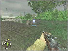 Po chwili dojdziecie do miejsca, w którym rozstawiła się załoga moździerza - Ambush at Exit 4 (2) | Rozdział 4 | Brothers in Arms Road to Hill 30 - Brothers in Arms: Road to Hill 30 - poradnik do gry