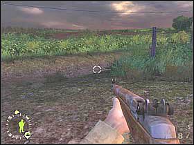 Biegnij prosto a po dotarciu do zasieków ponownie skręć w prawo - Rommels Asparagus (1) | Rozdział 7 | Brothers in Arms Road to Hill 30 - Brothers in Arms: Road to Hill 30 - poradnik do gry