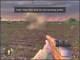 Biegnij do miejsca, w którym wylądował szybowiec - Rommels Asparagus (2) | Rozdział 7 | Brothers in Arms Road to Hill 30 - Brothers in Arms: Road to Hill 30 - poradnik do gry