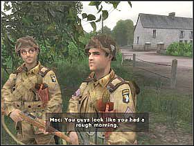 1 - Action at Vierville (1) | Rozdział 8 | Brothers in Arms Road to Hill 30 - Brothers in Arms: Road to Hill 30 - poradnik do gry