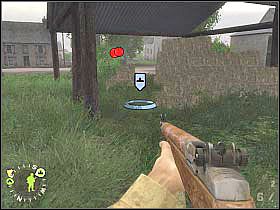 Odczekaj aż czołg wystrzeli pocisk w stronę stodoły i zacznij biec w jego stronę - Action at Vierville (2) | Rozdział 8 | Brothers in Arms Road to Hill 30 - Brothers in Arms: Road to Hill 30 - poradnik do gry