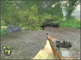 Czołg powinien podjechać trochę do przodu - Dead Mans Corner (2) | Rozdział 9 | Brothers in Arms Road to Hill 30 - Brothers in Arms: Road to Hill 30 - poradnik do gry