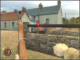 Skieruj się w stronę ukazanej na pierwszym screenie ścieżki (prowadzi ona na północ) - The Fall of St. Come (2) | Rozdział 11 | Brothers in Arms Road to Hill 30 - Brothers in Arms: Road to Hill 30 - poradnik do gry