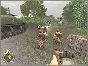 Po usunięciu najbliższych wrogów czołg może podjechać NIECO do przodu - Buying the Farm (1) | Rozdział 12 | Brothers in Arms Road to Hill 30 - Brothers in Arms: Road to Hill 30 - poradnik do gry