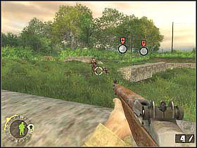 Po wyeliminowaniu wszystkich żołnierzy skieruj się do wskazanej przez kompas stodoły - Ripe Pickings (3) | Rozdział 16 | Brothers in Arms Road to Hill 30 - Brothers in Arms: Road to Hill 30 - poradnik do gry