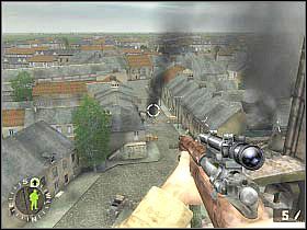 Wrogowie będą atakowali kościół z kilku różnych stron, przy czym początkowo wyłącznie z jednej a dopiero później ze wszystkich możliwych - Tom and Jerry (1) | Rozdział 18 | Brothers in Arms Road to Hill 30 - Brothers in Arms: Road to Hill 30 - poradnik do gry