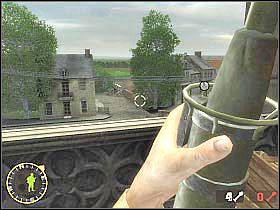 Kolejne dwa czołgi nadjadą z południowego-wschodu (pierwszy screen) oraz z północnego-wschodu (drugi screen) - Tom and Jerry (2) | Rozdział 18 | Brothers in Arms Road to Hill 30 - Brothers in Arms: Road to Hill 30 - poradnik do gry