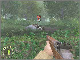 Skieruj się w stronę ukazanej na pierwszym screenie ścieżki - No Better Spot to Die (2) | Rozdział 19 | Brothers in Arms Road to Hill 30 - Brothers in Arms: Road to Hill 30 - poradnik do gry