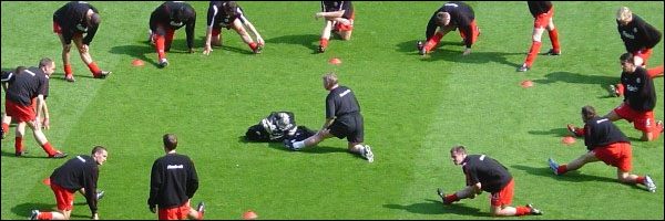 1 - Ćwiczenia defensywne - Trening - Championship Manager 5 - poradnik do gry