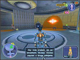 W Redakcji masz się spotkać z Bertem - kieruj się za żółtą strzałką na radarze. - Solucja 03 - Scrapland - poradnik do gry