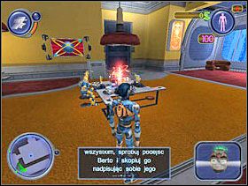 Udaj się do redakcyjnego pokoju i skontaktuj z nim przez komunikator. Szalony Gracz zaproponuje Ci zakład, składający się z trzech etapów. - Solucja 04 - Scrapland - poradnik do gry