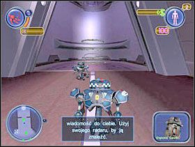 Zadzwoni do Ciebie Głębokie Gardło. Masz odebrać od niego wiadomość. Udaj się do windy zaznaczanej na radarze. - Solucja 06 - Scrapland - poradnik do gry