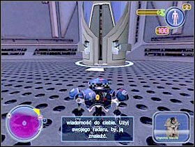 Jesteś w Dzielnicy Handlowej, poleć do komunikatora i porozmawiaj z Głębokim Gardłem. - Solucja 06 - Scrapland - poradnik do gry