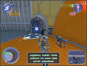 Ponownie porozmawiaj z Fikusem jako D-Tritus. Teraz masz pokonać Multiplusa w wyścigu. Udaj się do Śródmieścia i wygraj wyścig (tak, jak wcześniej, tak i teraz, aby wygrać, musisz zdobyć pierwszy 15 boi). - Solucja 06 - Scrapland - poradnik do gry