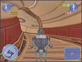 Ponieważ Szef Policji ufa tylko Burmistrzowi, zmień się właśnie w jego postać i udaj się do pokoju, gdzie znajduje się Szef Policji. - Solucja 07 - Scrapland - poradnik do gry