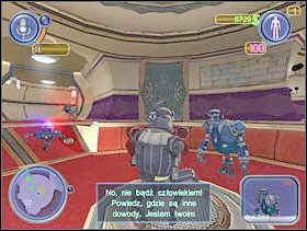 Aktualnie rozmawia on z Burmistrzem. Musisz uważać, żeby prawdziwy Burmistrz Cię nie zauważył. Unicestwij go w jakiś sposób (w tym temacie panuje pełna dowolność :-)) i porozmawiaj z Szefem Policji. Dowiesz się, że są 4 dowody. Pierwszy jest ukryty w cysternie na Złomowisku. - Solucja 07 - Scrapland - poradnik do gry