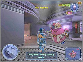 Gdy to zrobisz, porozmawiaj z nim, a otrzymasz czarty dowód. - Solucja 11 - Scrapland - poradnik do gry