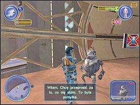 Kiedy go znajdziesz szybko zmień się w D-Tritusa i porozmawiaj z nim. Musisz coś dla niego zrobić, żeby udowodnić swoją uczciwość. Masz zabić 10 biurasów, którzy nigdy nie słuchają przemówień Burmistrza. - Solucja 12 - Scrapland - poradnik do gry