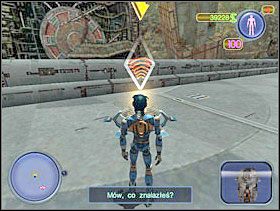 Teraz leć do komunikatora i zadzwoń do Głębokiego Gardła. Dowiesz się, że tym tajemniczym urzędasem, który zwabił Cię w pułapkę, był Zdrajcerz. Musisz go nastraszyć, a wtedy wyśpiewa, kto go nasłał. - Solucja 13 - Scrapland - poradnik do gry