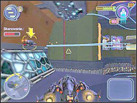 Jest bardzo dużo transportów, a Mikrus używa antyradaru, więc ciężko go złapać. Zbliżaj się do pojazdów i czekaj, aż ukończy się skanowanie. Tylko w taki sposób możesz odszukać pożądany transport. - Solucja 14 - Scrapland - poradnik do gry