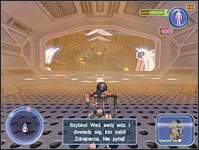 Skieruj się do Dzielnicy Przemysłowej. Niestety ktoś rozwali Zdrajcerza. Wsiadaj do wozu i goń zabójcę. - Solucja 15 - Scrapland - poradnik do gry