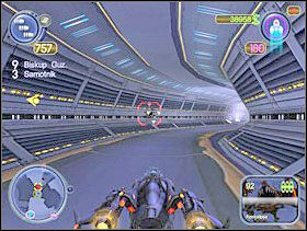 Musisz zabić najemnika Samotnika, zanim on zestrzeli Guza. Obaj mają po 10 żyć. - Solucja 15 - Scrapland - poradnik do gry